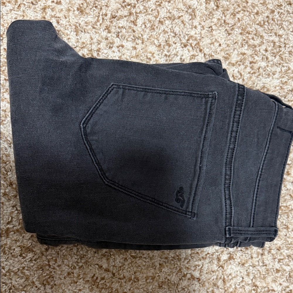 Women’s Hollister Black Slim Jeans with Rips
